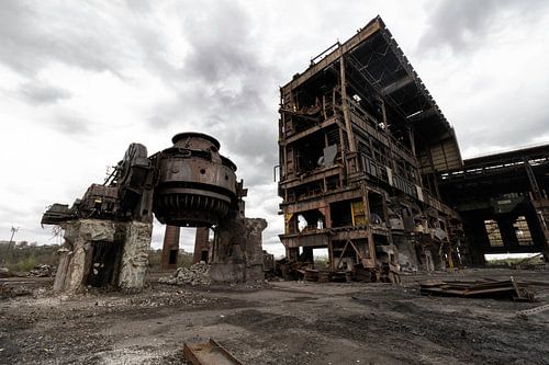 Verlassenes Industriegelände