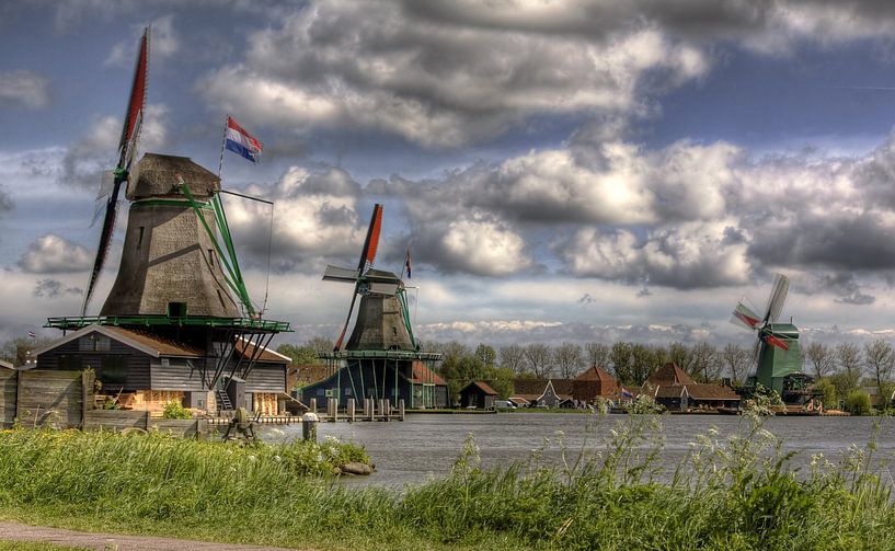 Zaanse Schans en Hollande par Menno Schaefer