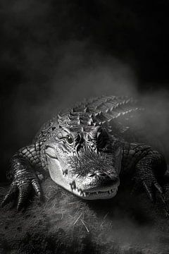 Krokodil van Poster Art Shop
