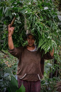Balinese platage worker by Wanderlier Photography