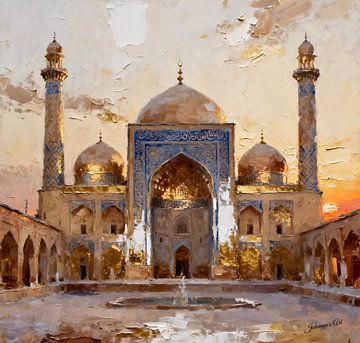 The Blue Mosque, Mazar-i-Sharif, Afghanistan