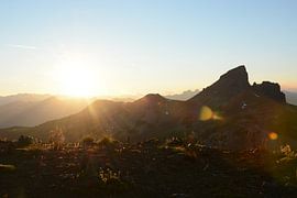 Sonnenuntergang bei Black Tusk von Femke van Egmond