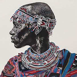 African elegance by Poster Art Shop