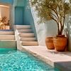 Ruhiger Pool von Harry Hadders Design