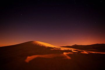 Woestijn nacht