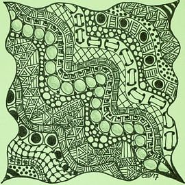Zentangle Kunst von Anja  Bulté