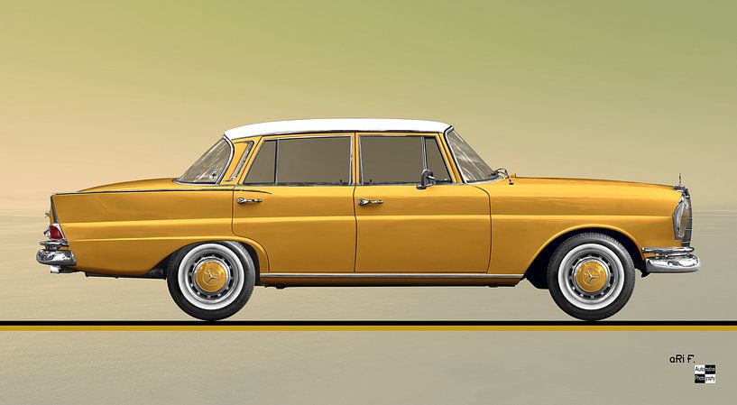 Mercedes-Benz W 111 Saloon by aRi F. Huber