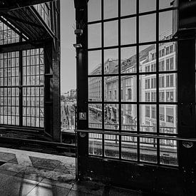 Friedrichstraße station in Berlin monochrome by Jenco van Zalk