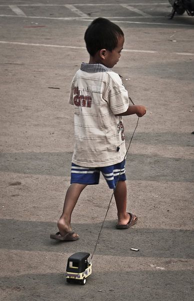 Walking the toy van BL Photography