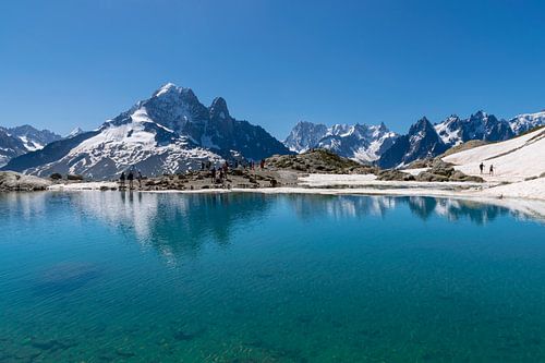 Lac Blanc in de Franse Alpen