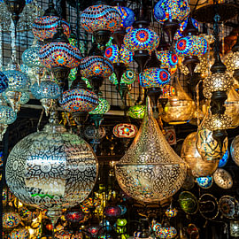 Colourful Oriental Lamps