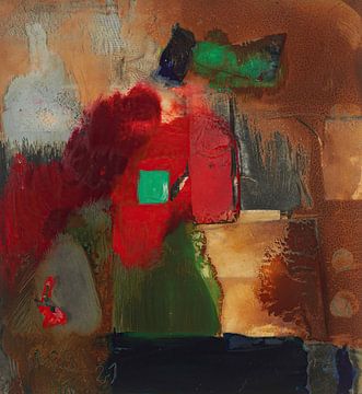 Kurt Schwitters - Carré de verdure (1921) sur Peter Balan
