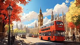 Echoes of Old London by Art Lovers