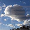 Wolken spiegeling. van Jan Katuin