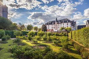Rosengarten vor dem Residenzschloß Idstein