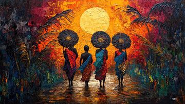 African art - african art by Gelissen Artworks