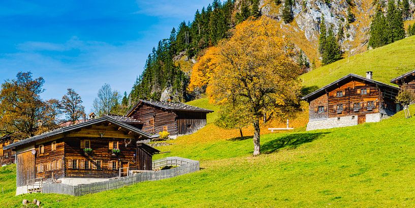 Gerstruben in de herfst van Walter G. Allgöwer