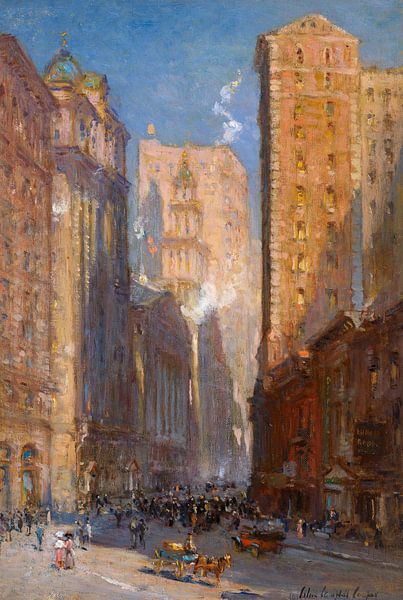 Colin Campbell Cooper,Mauern und breite Straßen von finemasterpiece