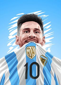 Messi by Wpap Malang