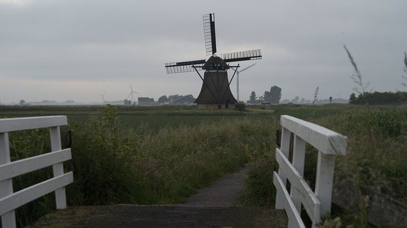 Op weg naar de molen von Enno Hemminga