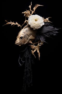 The enchanting fish as elegance by Digitale Schilderijen
