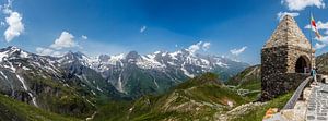 Berglandschap van het Großglockner massief, Hohe Tauern, Oostenrijk van Martin Stevens