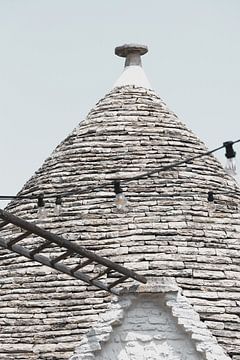Dak van een trullo in Alberobello van Photolovers reisfotografie