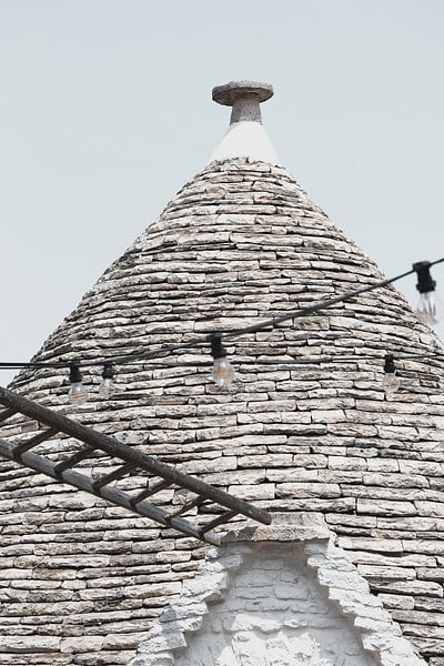 Dak van een trullo in Alberobello van Photolovers reisfotografie