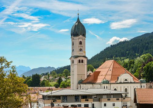 L'église de Nesselwang dans l'Allgäu