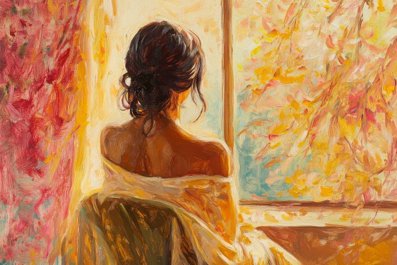 Window view nature by Poster Art Shop
