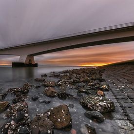 Le pont de Zélande sur Jan van de Riet