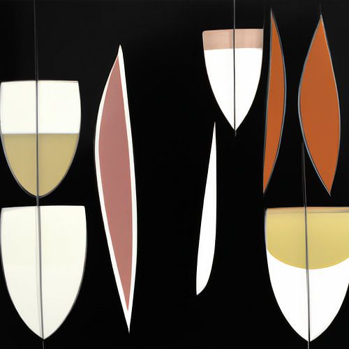 Moderner Auszug "Symbole"