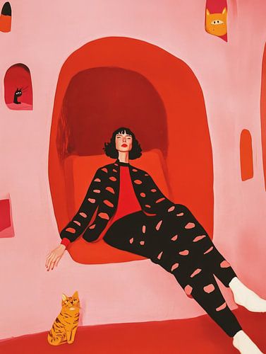 La Femme et les Félins