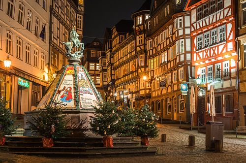 Kerstmarkt in Marburg