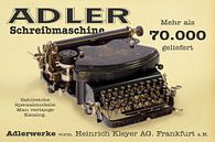 Schreibmaschine Adler Mod. 7 par Ingo Rasch Aperçu