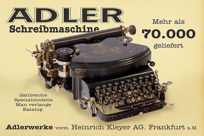 Schreibmaschine Adler Mod. 7 par Ingo Rasch