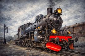 Dampflokomotive 1220 der ZLSM