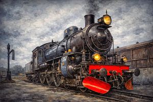 Locomotive à vapeur 1220 de la ZLSM