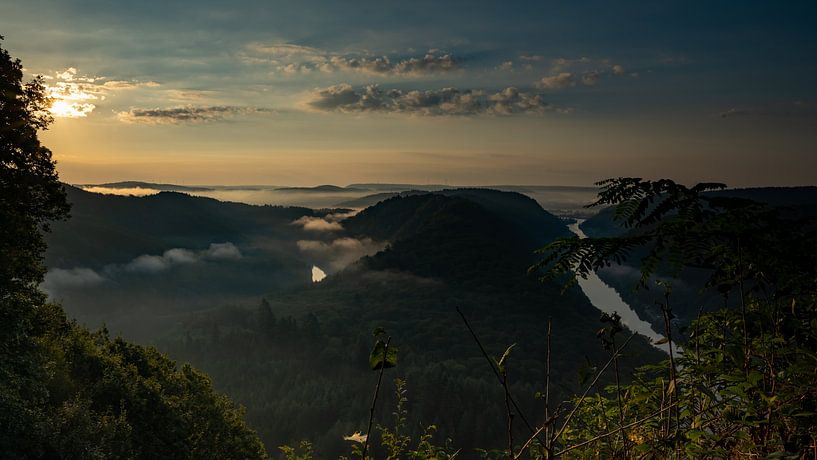 The very famous Saarschleife by Guenter Purin