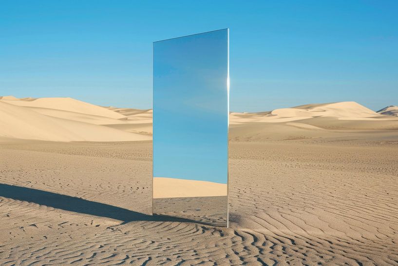 Spiegel der Wüste von Poster Art Shop
