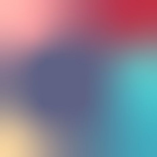 Art des couleurs pastel et néon en dégradé. Rose, rouge, violet, bleu glacier et jaune.