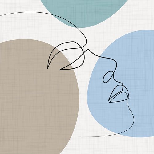 Dessin de la ligne du visage