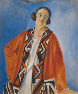 Porträt von Hélène Marre (1923) von Robert Delaunay