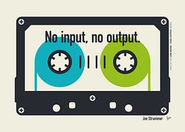 No 6 No input no output  Joe Strummer by Chungkong Art