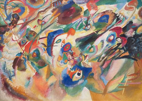 Schets 2 voor compositie VII, Wassily Kandinsky