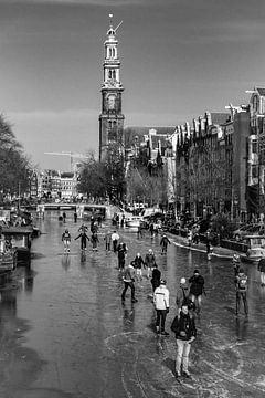 Winter in Amsterdam van Jellie van Althuis