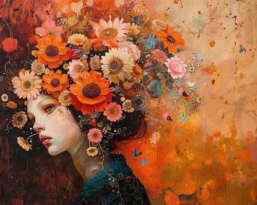 Whispers in Floral Surrealism