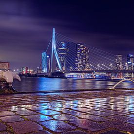 Reflexion Erasmusbrig Rotterdam von Tom Roeleveld