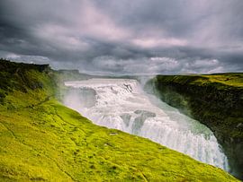 Gullfoss in the sunshine