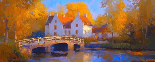 Bridge Houses | Bridge Light by Art Whims